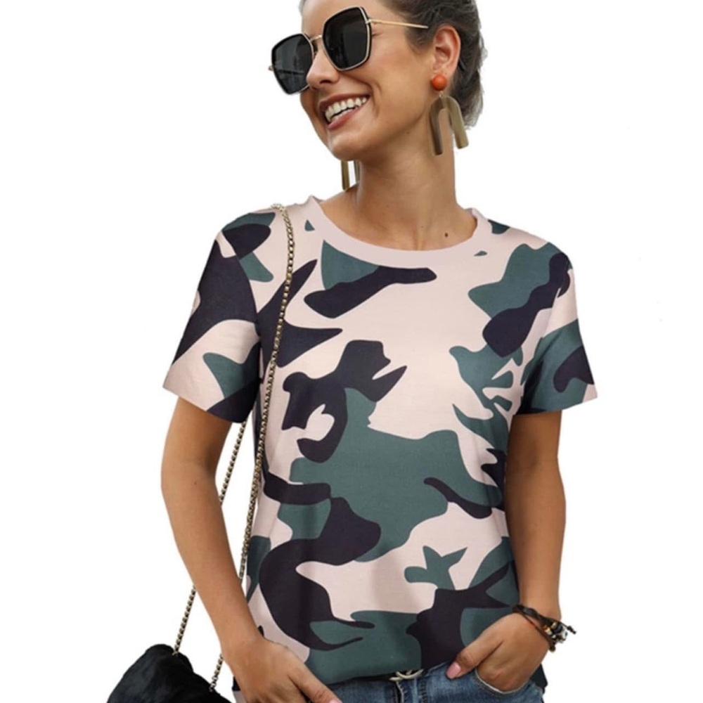 Camouflage Short Sleeve Tee